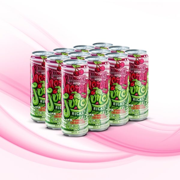 Rickey Arizona Cherry Lime Light Gas 650ml (12 unidades) - Imagen 2